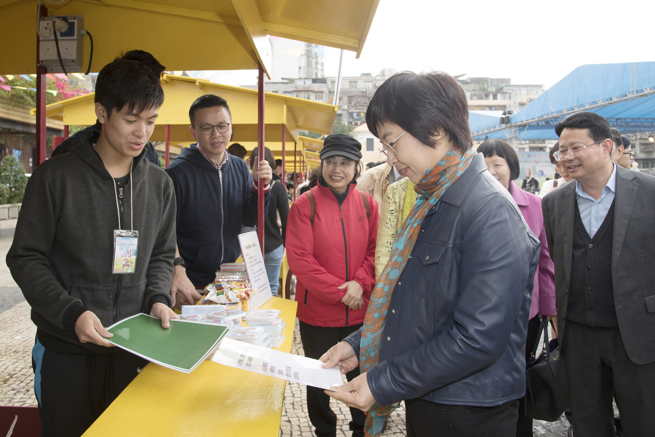 行政法務司司長陳海帆參與基本法宣傳活動