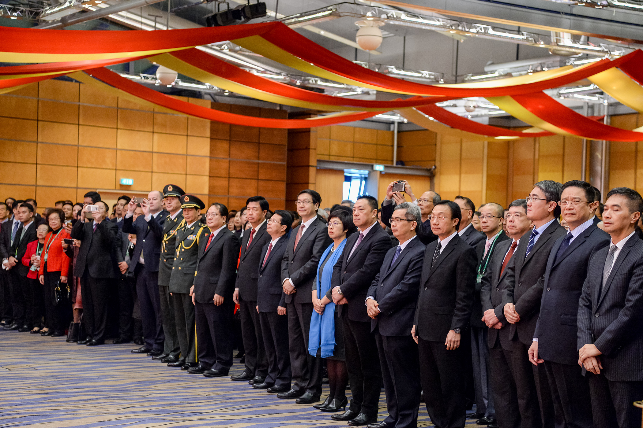 行政法務司司長陳海帆出席“慶祝中華人民共和國澳門特別行政區成立16 周年＂酒會