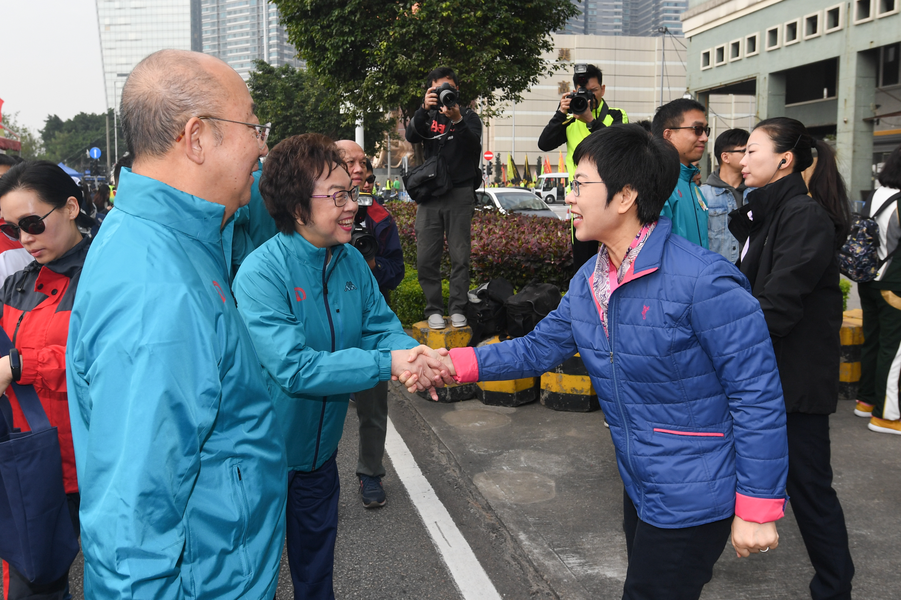 行政法務司司長陳海帆出席“公益金百萬行2017”