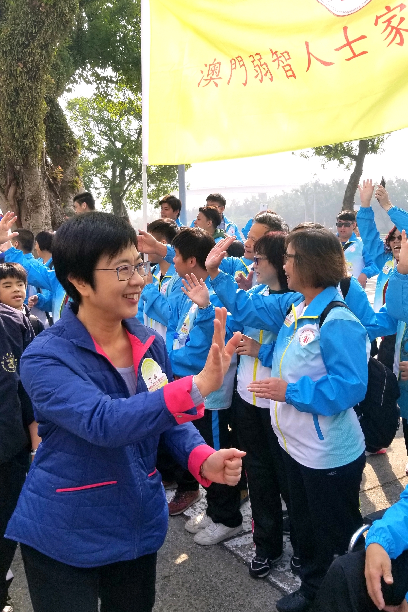 行政法務司司長陳海帆出席“公益金百萬行2017”