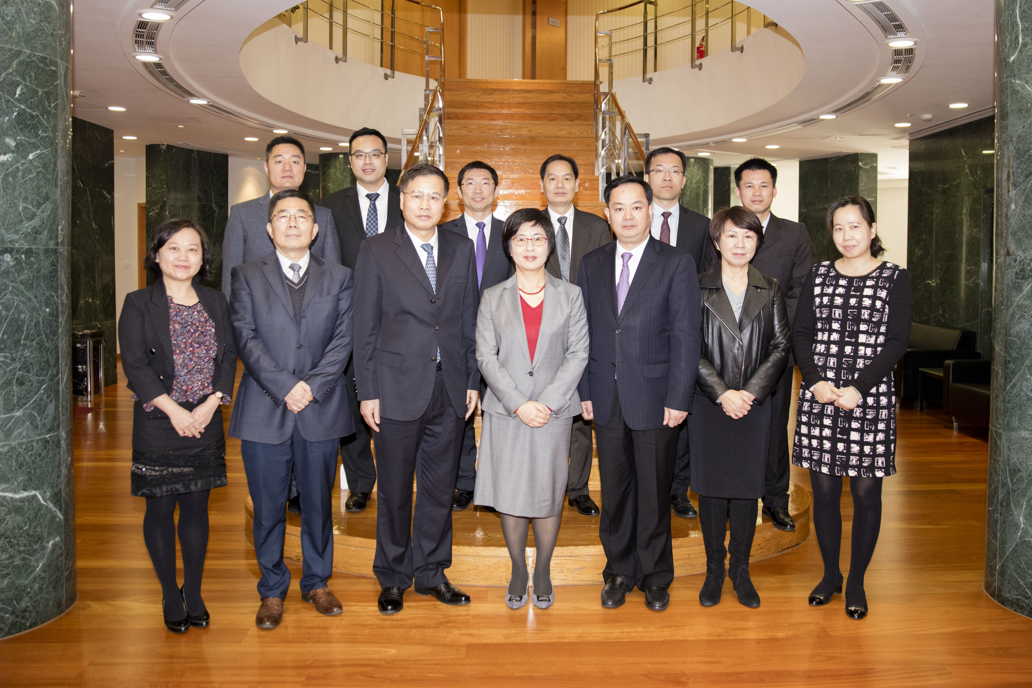 廣東省司法廳代表團禮節性拜會行政法務司司長陳海帆