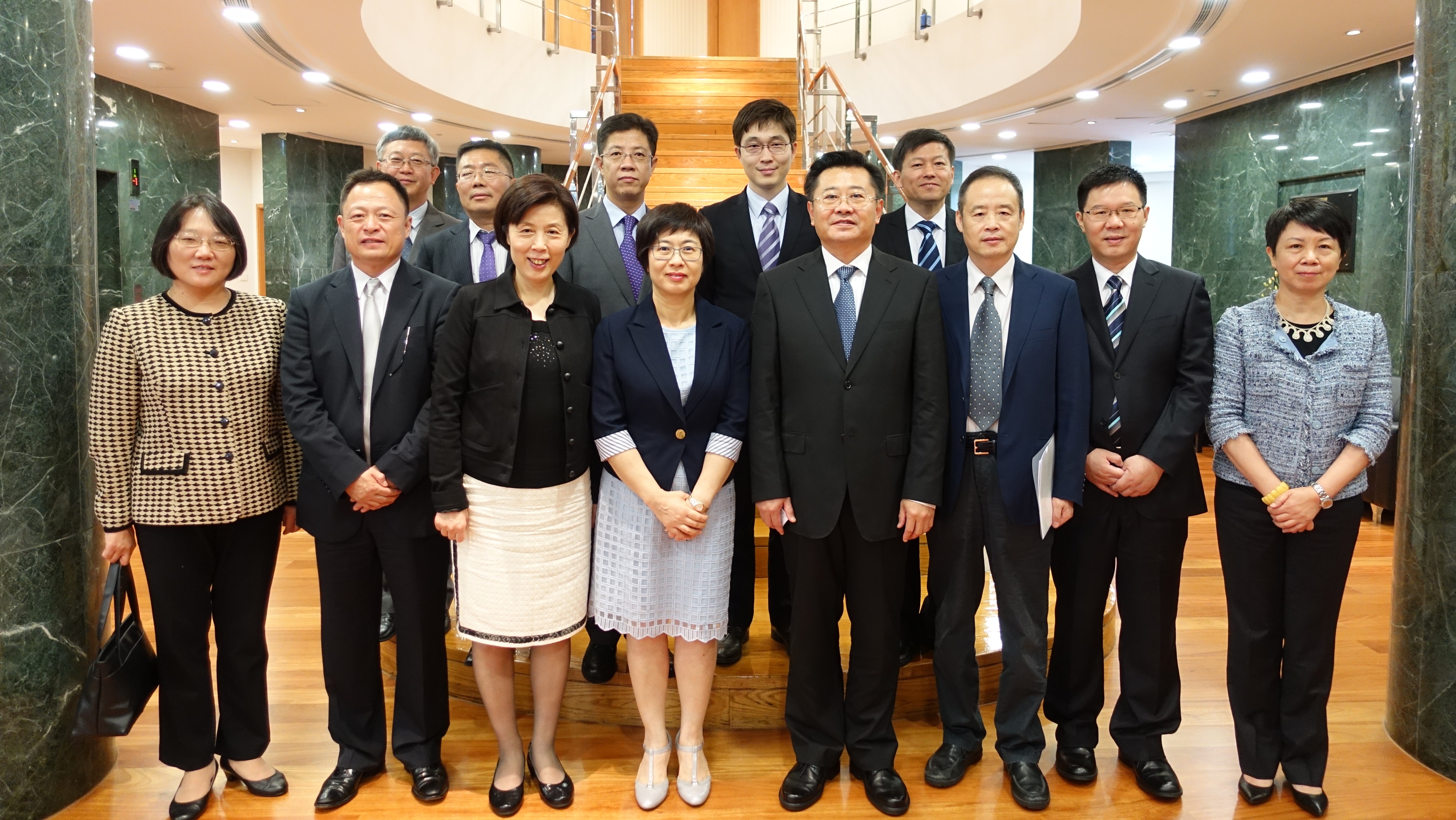中華人民共和國司法部副部長趙大程拜會行政法務司司長陳海帆