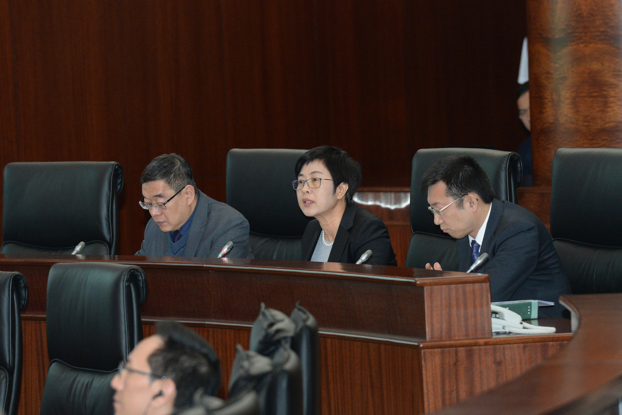 行政法務司司長陳海帆列席立法會全體會議引介《調整出生津貼金額》法案