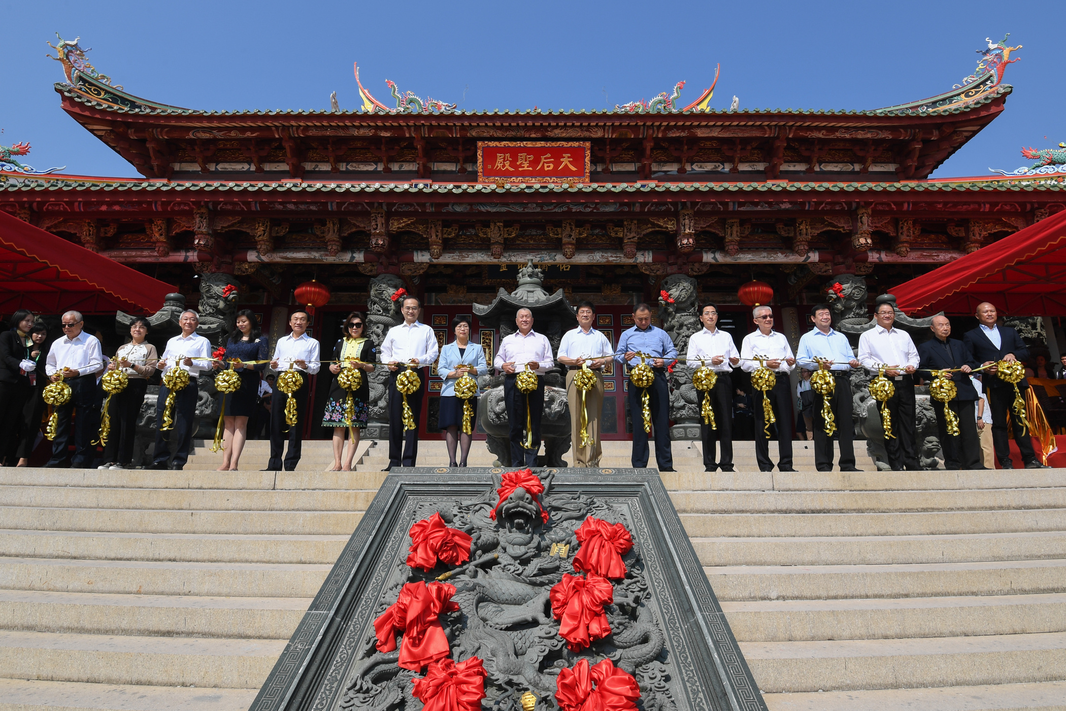 代理行政長官陳海帆出席“第十五屆澳門媽祖文化旅遊節”開幕式