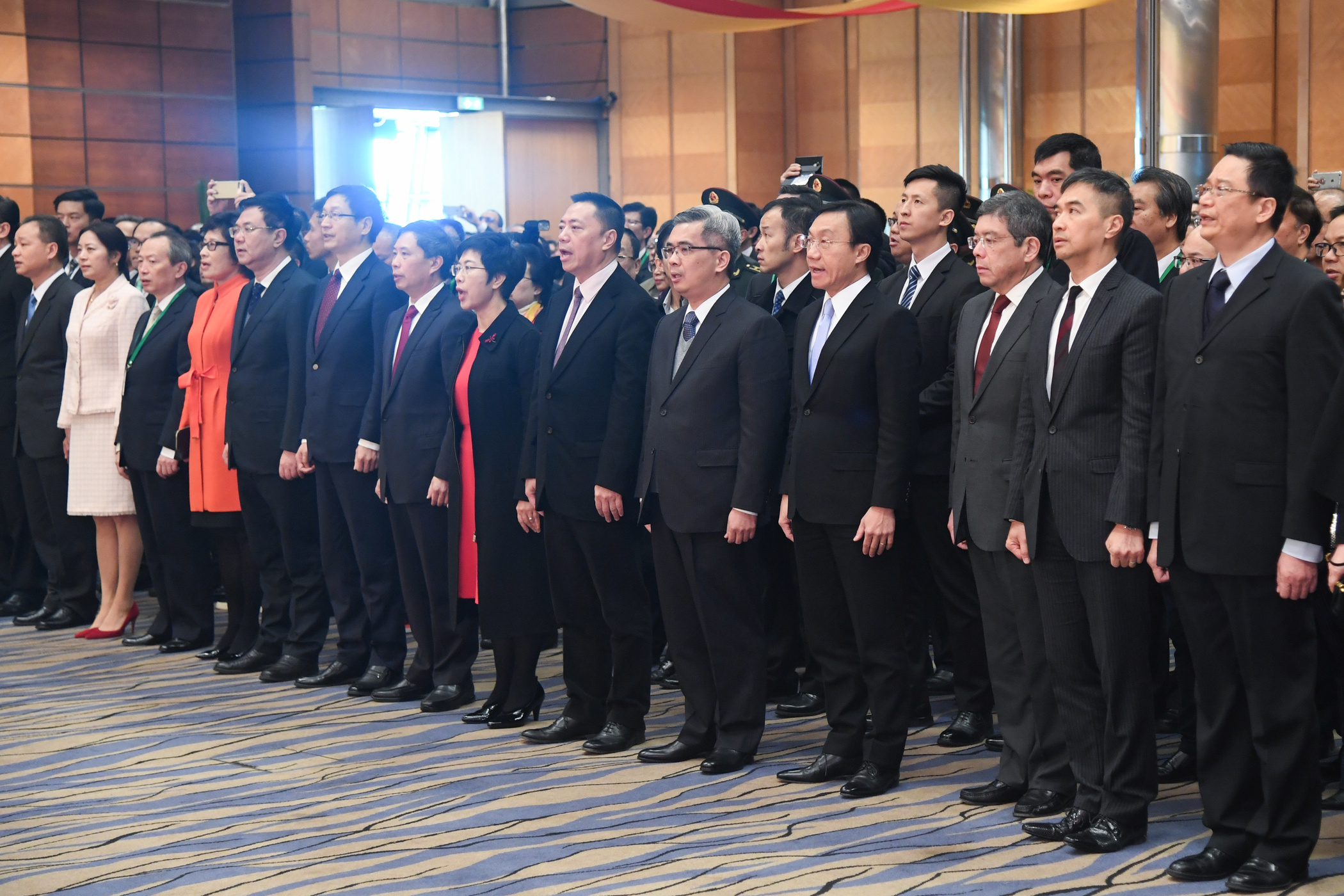 行政法務司司長陳海帆出席“慶祝中華人民共和國澳門特別行政區成立18周年”招待酒會