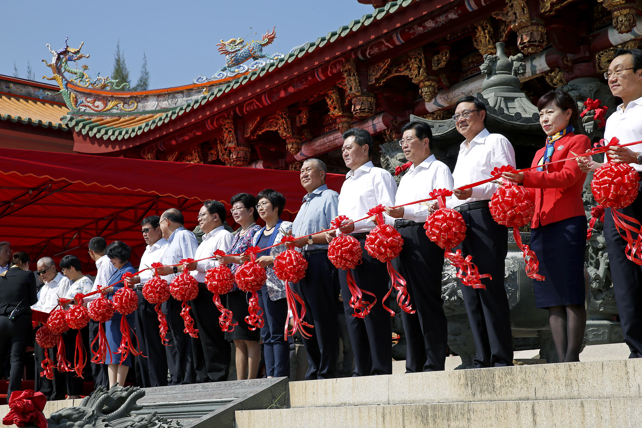 代理行政长官陈海帆出席第十三届澳门妈祖文化旅游节开幕式