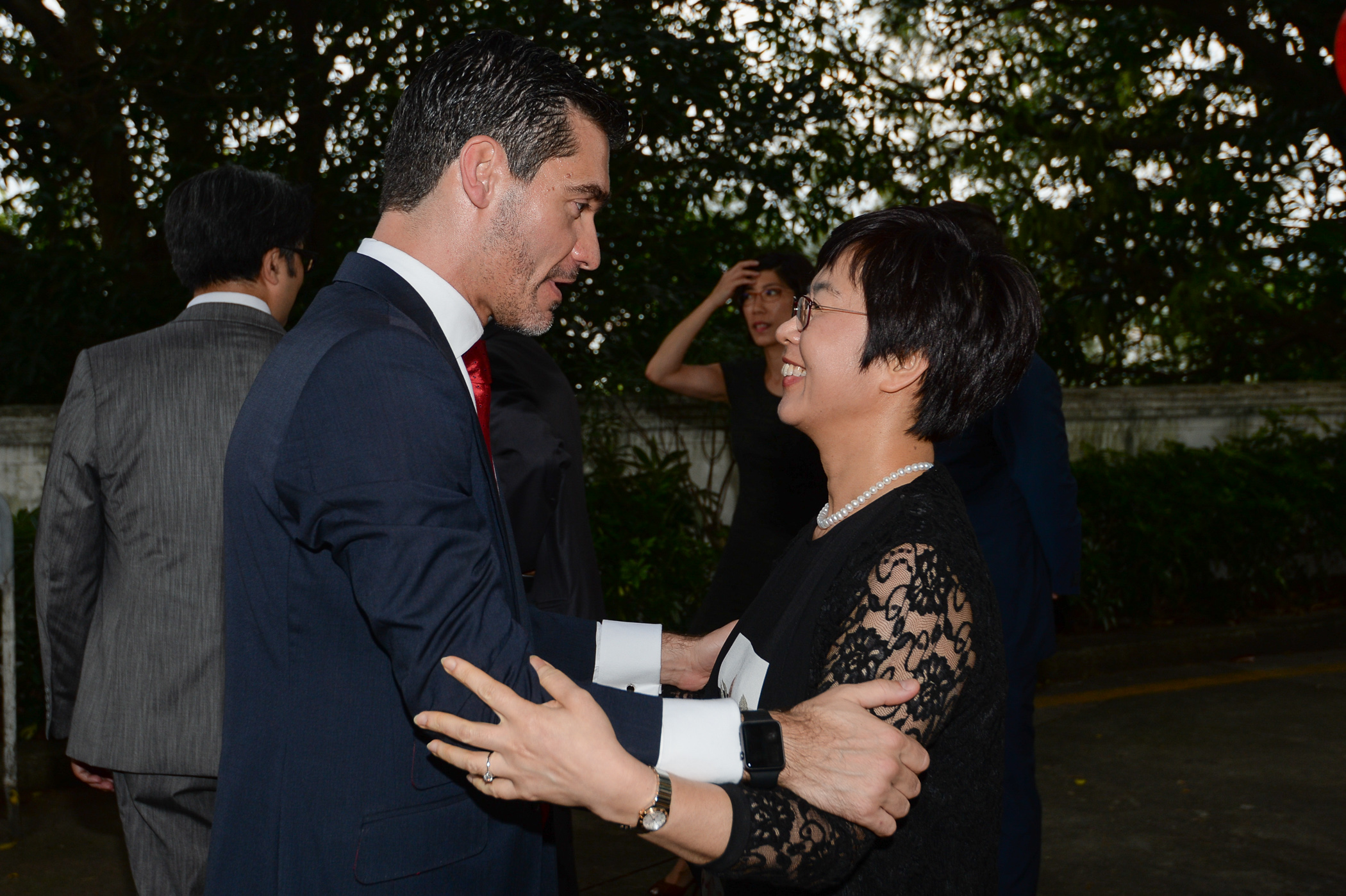 代理行政長官陳海帆與葡萄牙駐澳總領事Vítor Sereno親切會面