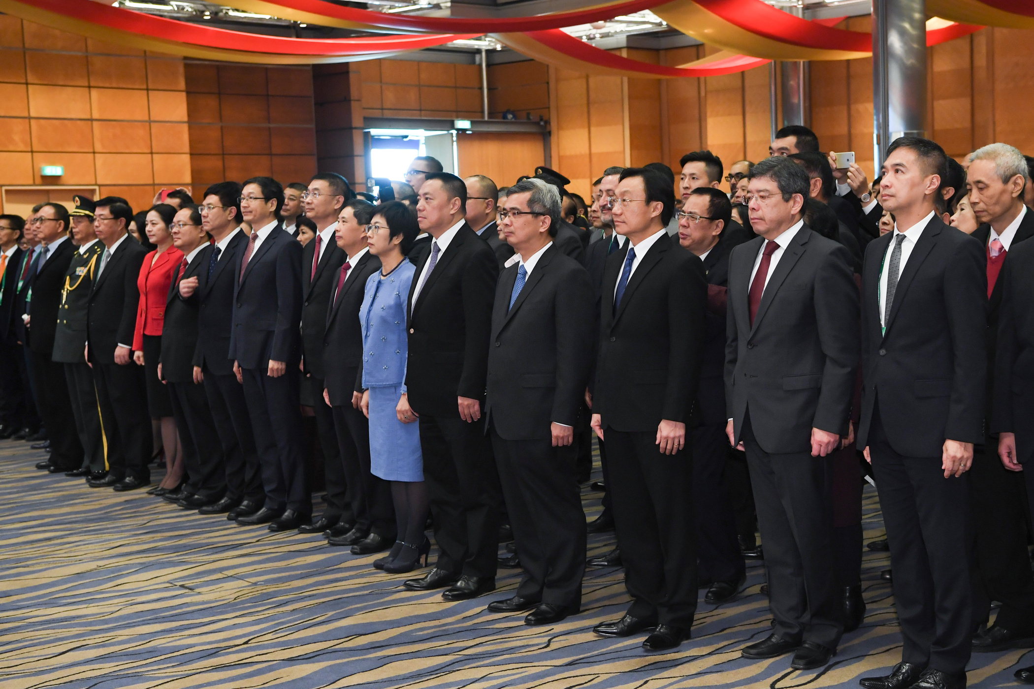 行政法务司司长陈海帆出席“庆祝中华人民共和国澳门特别行政区成立17周年”招待酒会