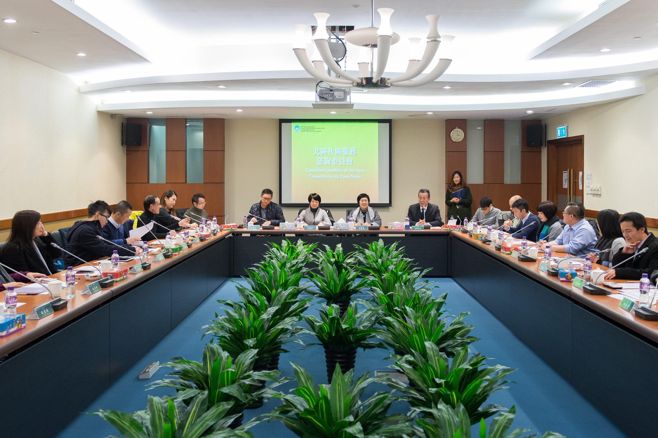 行政法務司司長陳海帆出席北區社區服務諮詢委員會2018年第二次平常會議