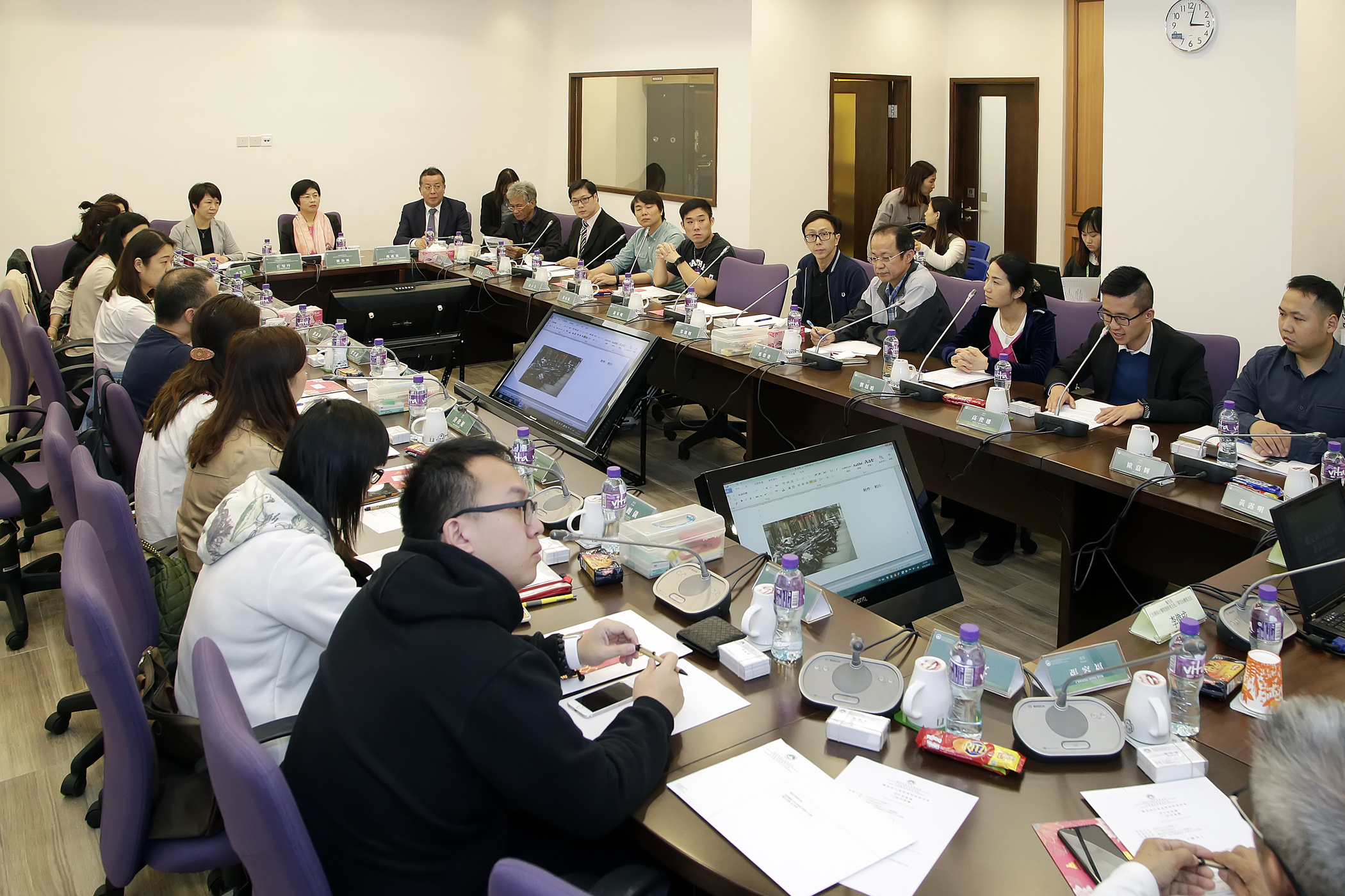 行政法務司司長陳海帆出席離島區社區服務諮詢委員會2018年第三次平常會議