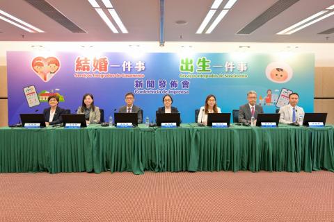 Conta Única de Macau lança os “Serviços Integrados de Casamento” e os
“Serviços Integrados de Nacimento” concretizando o tratamento integrado
dos pedidos de casamento e do registo de nascimento
Conta Única de Macau lança os “Serviços Integrados de Casamento” e os
“Serviços Integrados de Nacimento” concretizando o tratamento integrado
dos pedidos de casamento e do registo de nascimento
