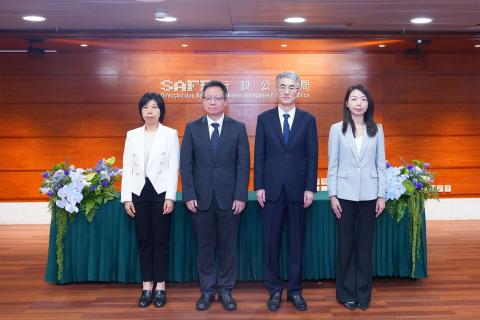 Leong Weng In tomou posse como Directora e Chan Sok Cheng tomou posse como 
Subdirectora do SAFP

