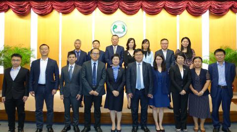 行政法务司司长陈海帆会见法律团体听取施政意见
