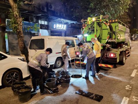 市政署加強疏通渠道減水浸機率
