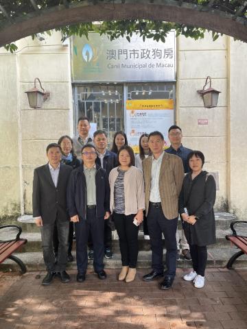 内地专家团队访澳期间参观了市政狗房设施
