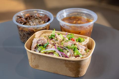 雀仔园街市内引入了轻食及素食等餐饮元素

