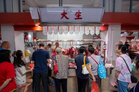 O Mercado Vermelho retomou as suas actividades hoje, com normalidade
