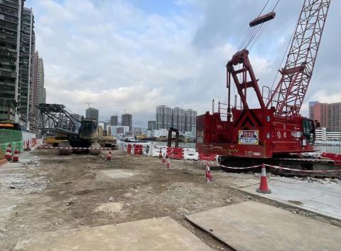 筷子基北湾泵站建造工程
