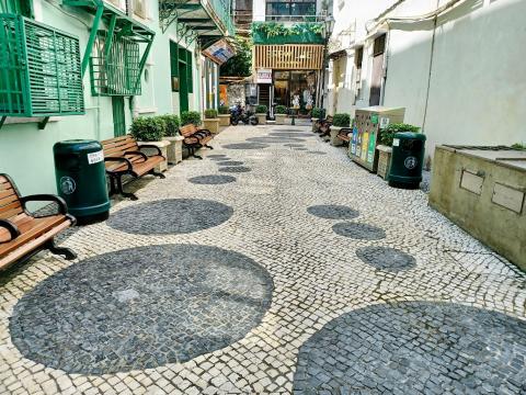 rganização antecipada dos trabalhos de higiene ambiental da zona em 
colaboração com o “Plano de revitalização da zona pedonal da Rua da 
Felicidade” a realizar a título experimental
