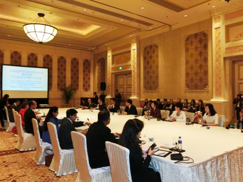 行政法务司司长陈海帆出席司法执法合作对口交流会
