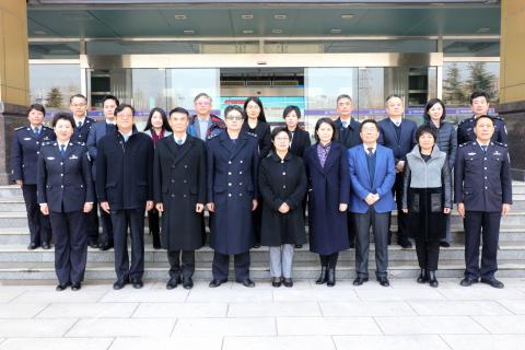澳門特別行政區代表團參觀北京女子監獄
