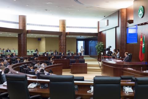 行政法務司陳海帆司長列席會議
