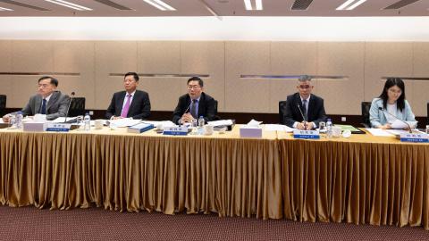 Negociação realizada entre o Governo da Região Administrativa Especial de 
Macau e o Supremo Tribunal Popular no âmbito do Acordo relativo à 
Assistência Mútua em matéria de Providências Cautelares em Processos 
Arbitrais
