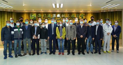 市政署拜訪澳門建築機械工程商會
