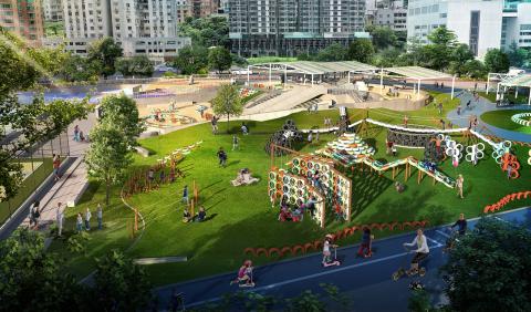 A utilização de pneus para a construção de diversos itens de divertimento
(Simulação do Paraíso de Pneus)
A utilização de pneus para a construção de diversos itens de divertimento
(Simulação do Paraíso de Pneus)