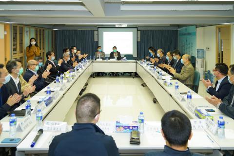 向澳門建造商會舉行講解會
