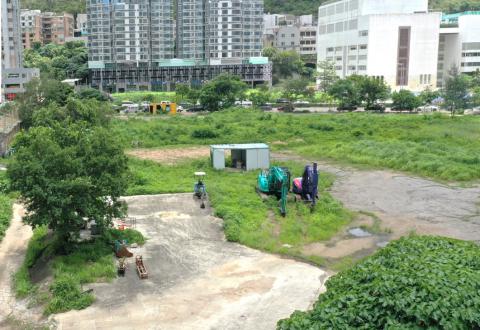 Situação actual da localização do terreno relativo ao Paraíso de Pneus
