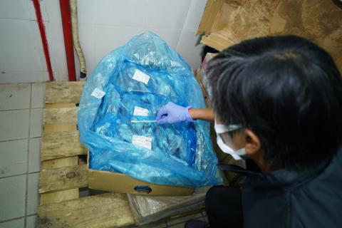 Efectua teste por amostragem dos produtos alimentares de cadeia fria 
importados e das suas embalagens
