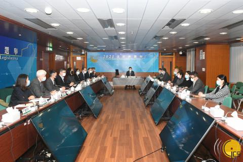立法會選舉管理委員會舉行會議
