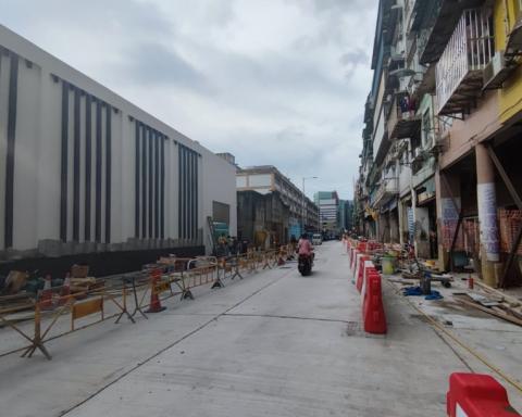 內港北雨水泵站箱涵渠建造工程工程已基本完成
