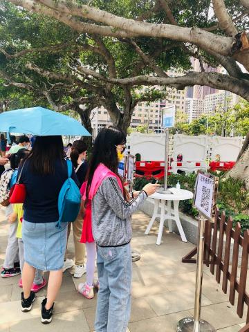 观音像儿童游乐场人流管制 市政署采网上预约分流人潮
