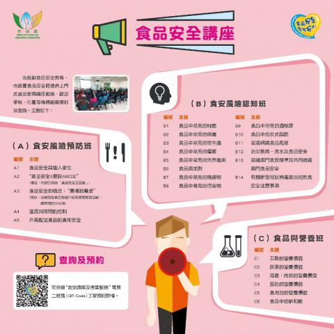 提供25个主题讲座，欢迎学校及团体组织预约参与。
