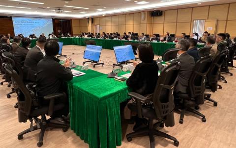 市政署向社区谘询委员会介绍澳门南岸海滨绿廊第二期设计方案
