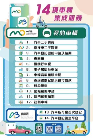 十四項車輛集成服務
