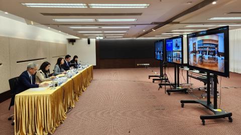 Realização da 3.ª Reunião da Comissão de Trabalho de Mediação da 
Grande Baía Guangdong-Hong Kong-Macau

