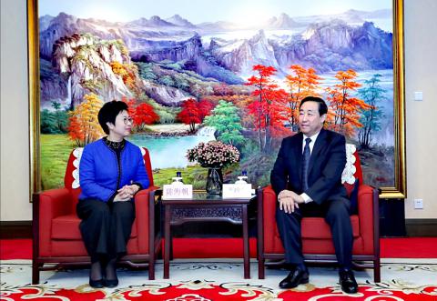 陳海帆司長獲司法部傅政華部長接見
